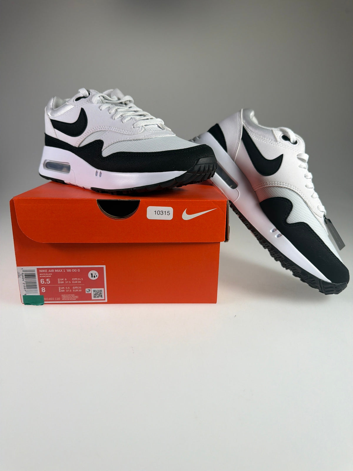 NIKE AIR MAX 1 '86 OG G - Größe 39 #10315