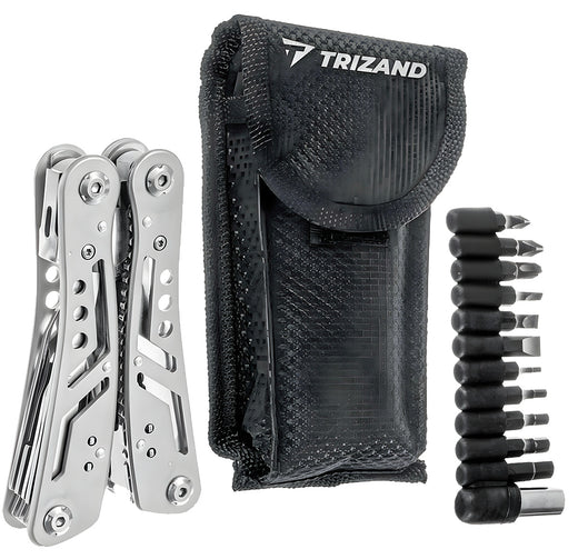 Trizand Multifunktionswerkzeug 13-in-1 mit Gürteltasche