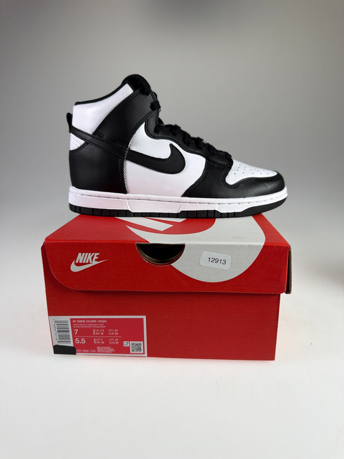 Nike Dunk High (W) - Größe EU 38 #12913