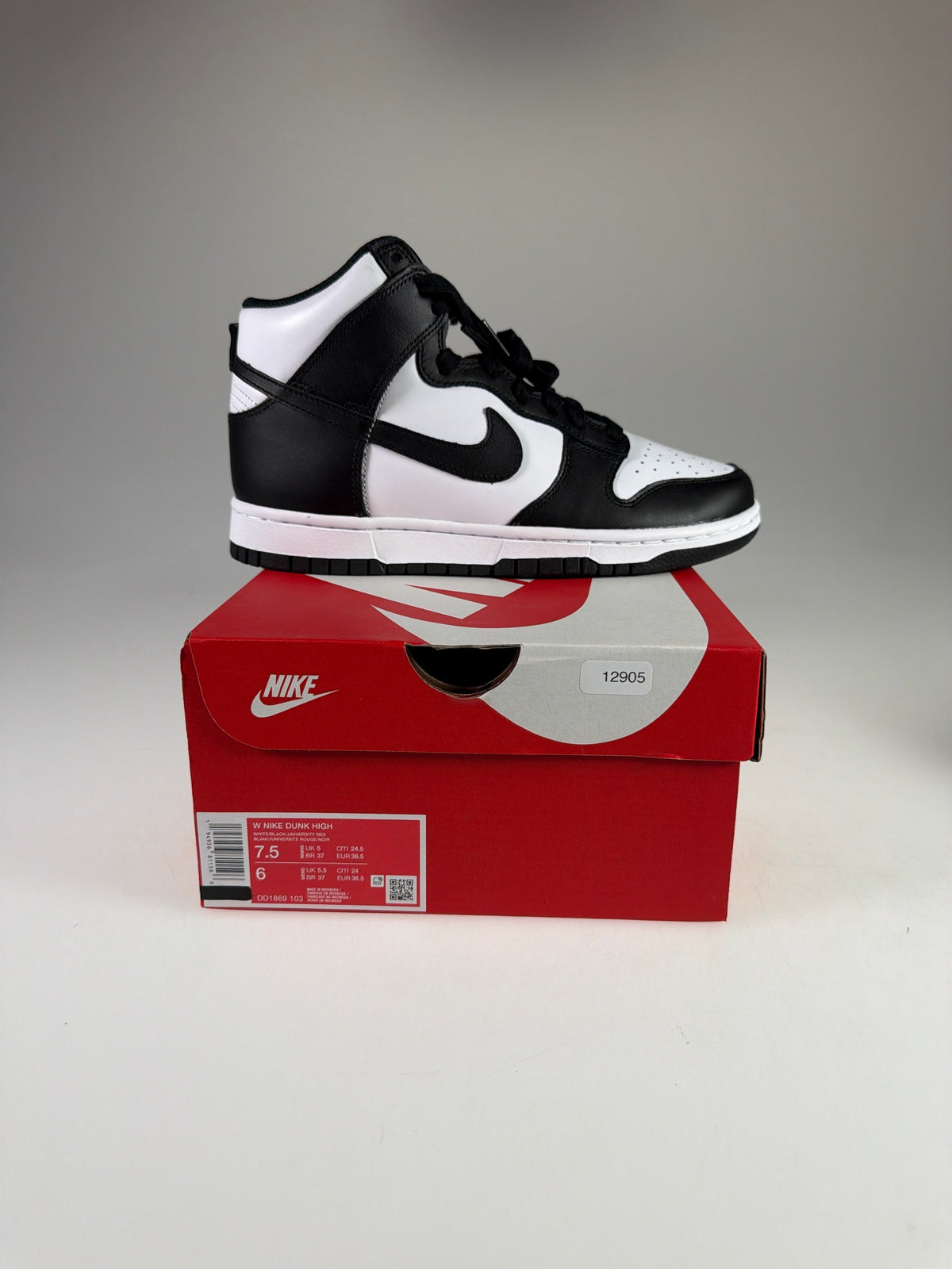 Nike Dunk High - Größe EU 38,5 #12875