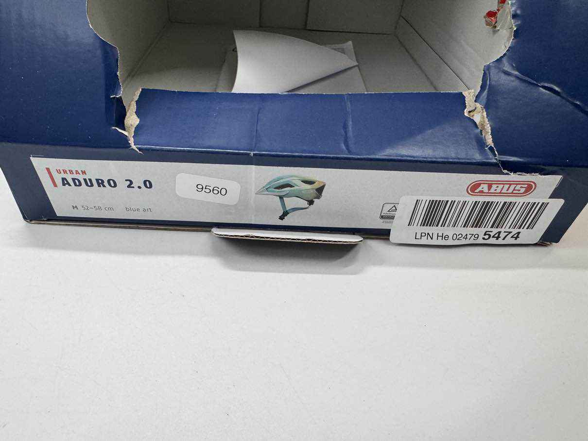ABUS Aduro 2.0 Fahrradhelm - Größe 52-58cm #9560 