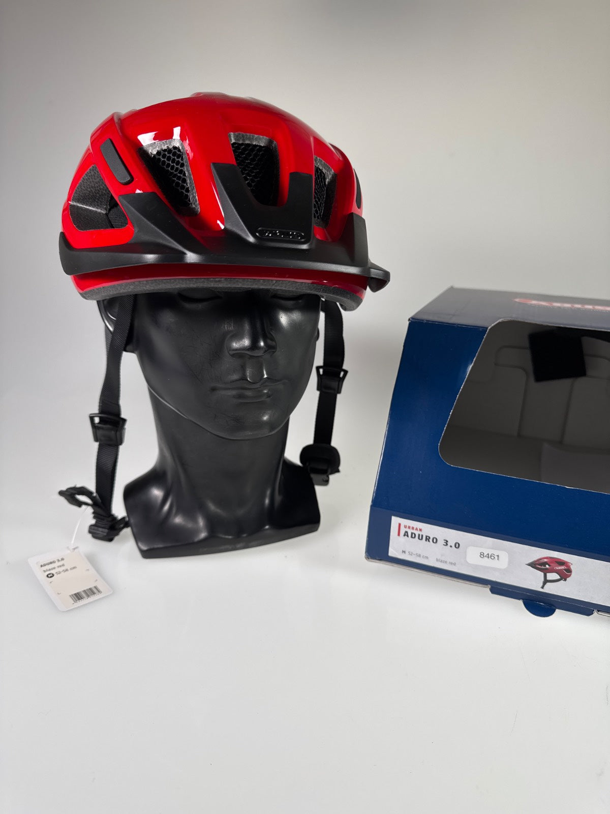 ABUS Aduro 3.0 Fahrradhelm - Größe 52-58cm #8461 