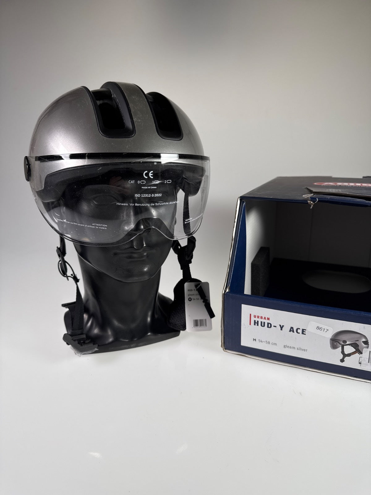 ABUS HUD-Y ACE Fahrradhelm - Größe 54-58cm #8617 