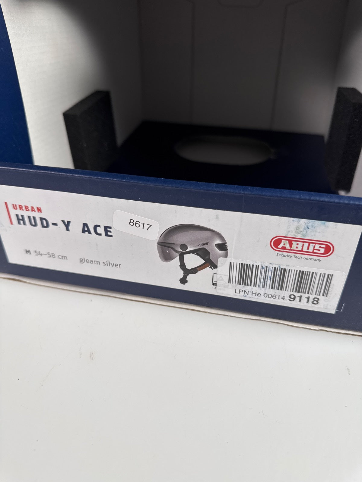 ABUS HUD-Y ACE Fahrradhelm - Größe 54-58cm #8617 