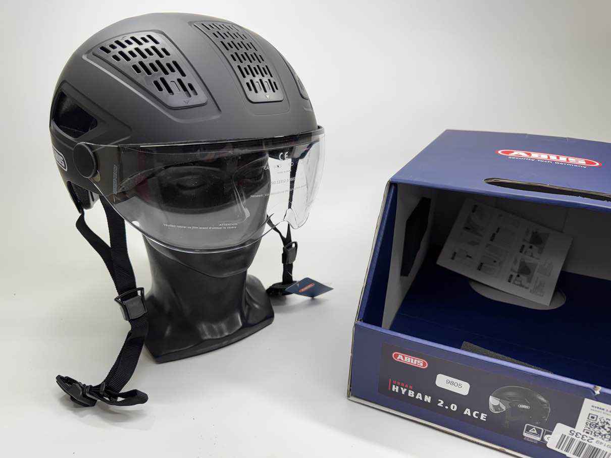 ABUS Hyban 2.0 ACE Fahrradhelm - Größe 58-63cm #9805 