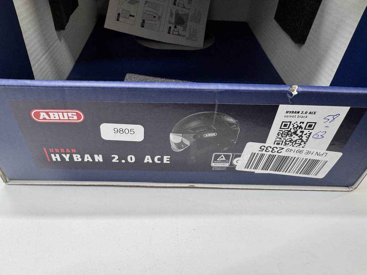 ABUS Hyban 2.0 ACE Fahrradhelm - Größe 58-63cm #9805 