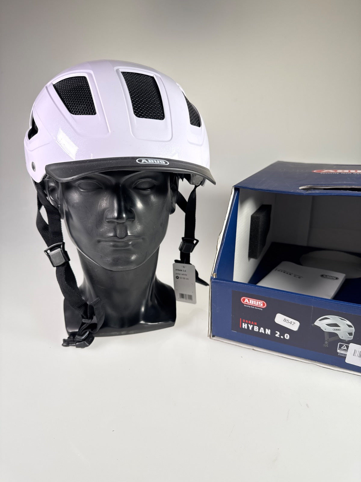 ABUS Hyban 2.0 Fahrradhelm - Größe 52-58cm #8547 
