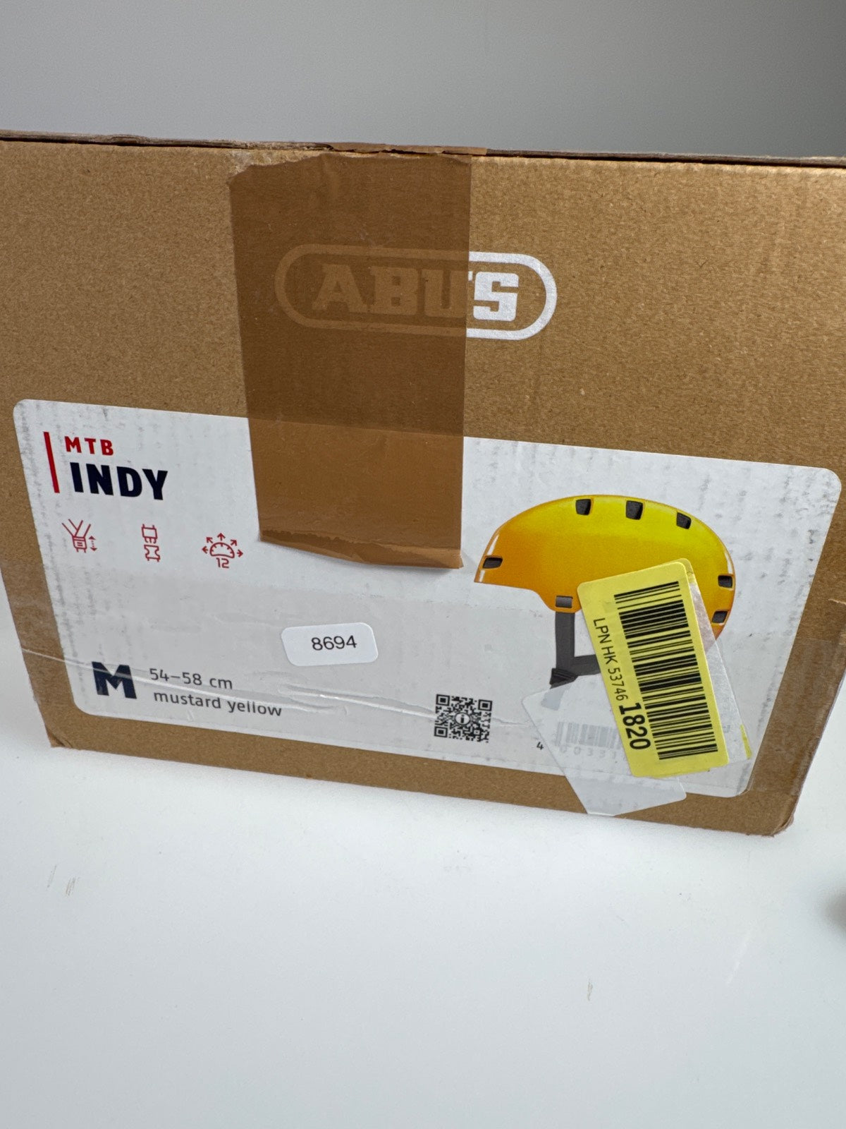 ABUS Indy Fahrradhelm - Größe 54-58cm #8694 