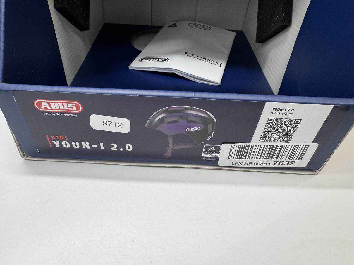 ABUS Kids Youn-I 2.0 Fahrradhelm - Größe 48-54cm #9712 
