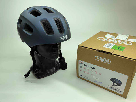 ABUS Kids Youn-I 2.0 Fahrradhelm - Größe 52-57cm #9669 