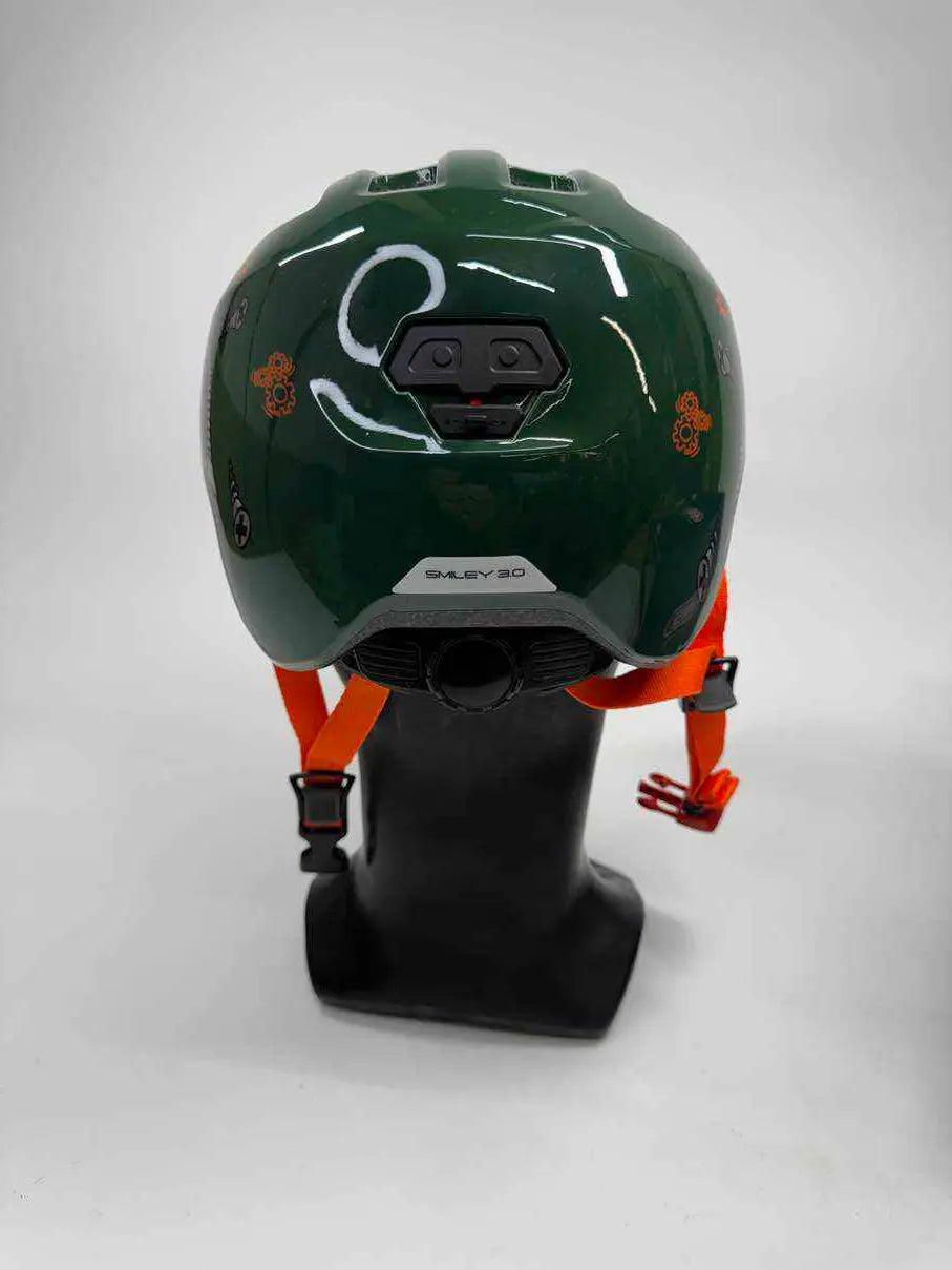 ABUS Kinder Smiley 3.0 Fahrradhelm - Größe 50-55cm #9828 