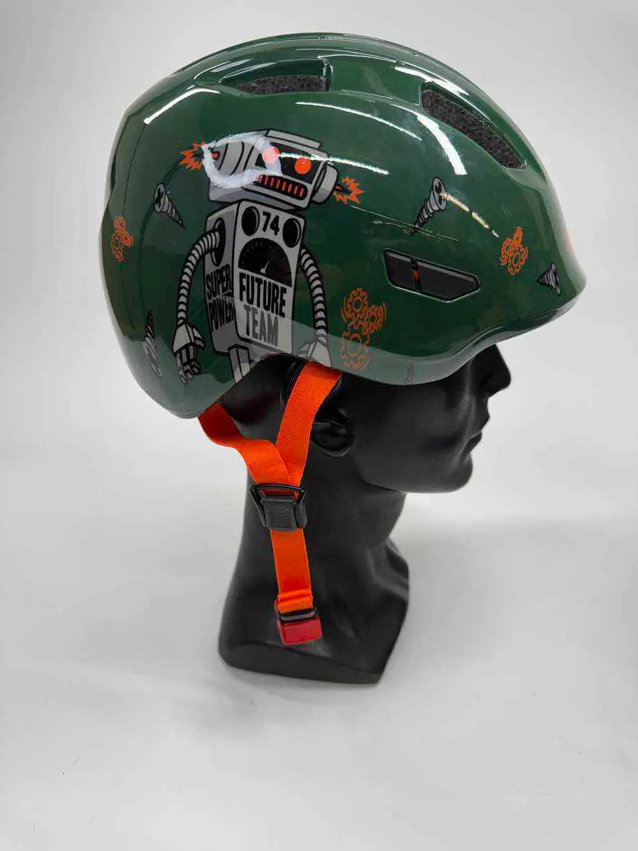 ABUS Kinder Smiley 3.0 Fahrradhelm - Größe 50-55cm #9828 