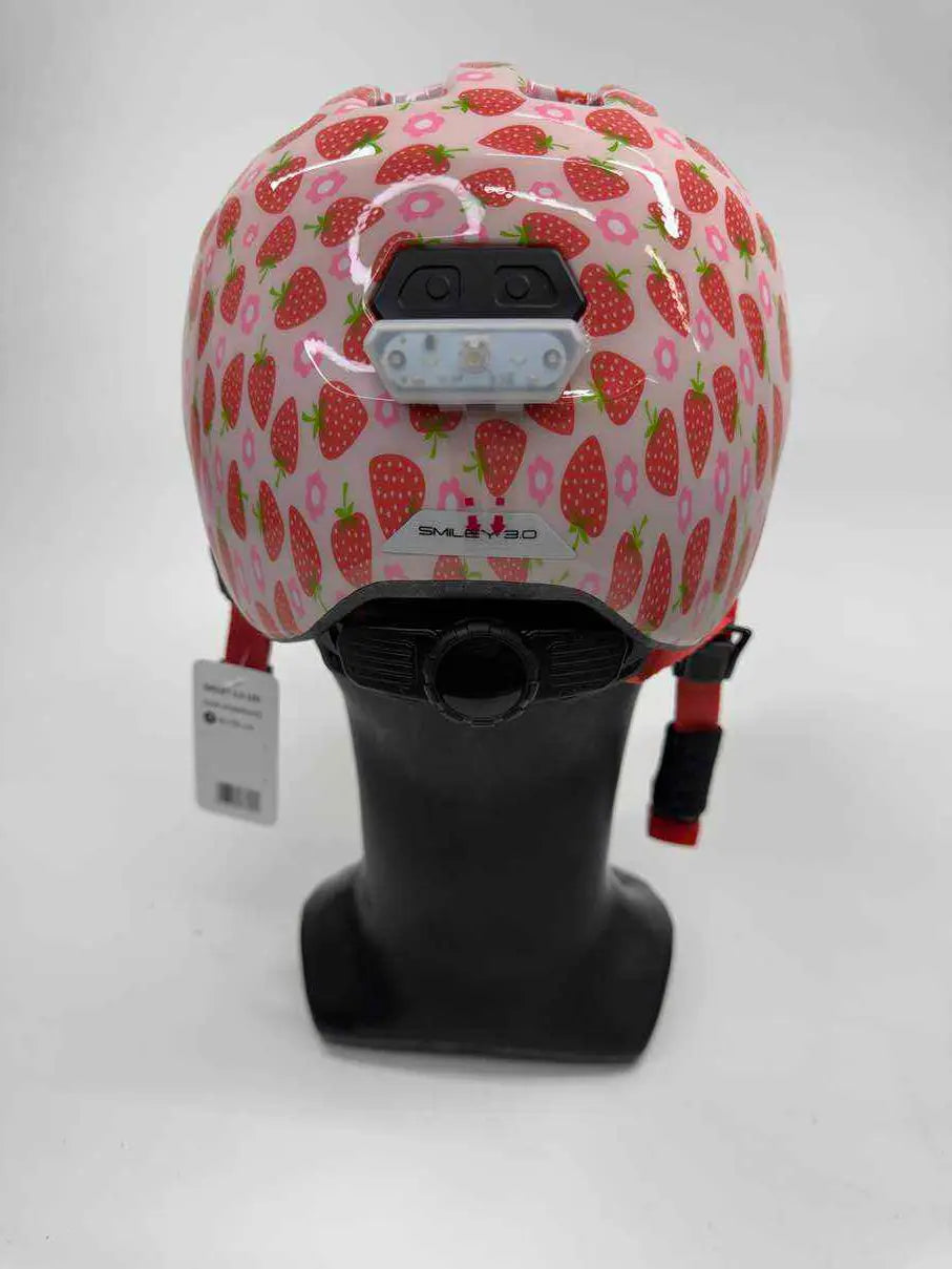 ABUS Kinder Smiley 3.0 LED Fahrradhelm - Größe 45-50cm #9819 