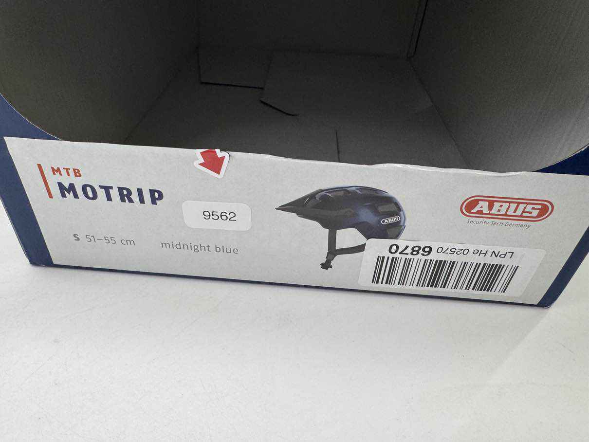 ABUS MTB MoTrip Fahrradhelm - Größe 51-55cm #9562 