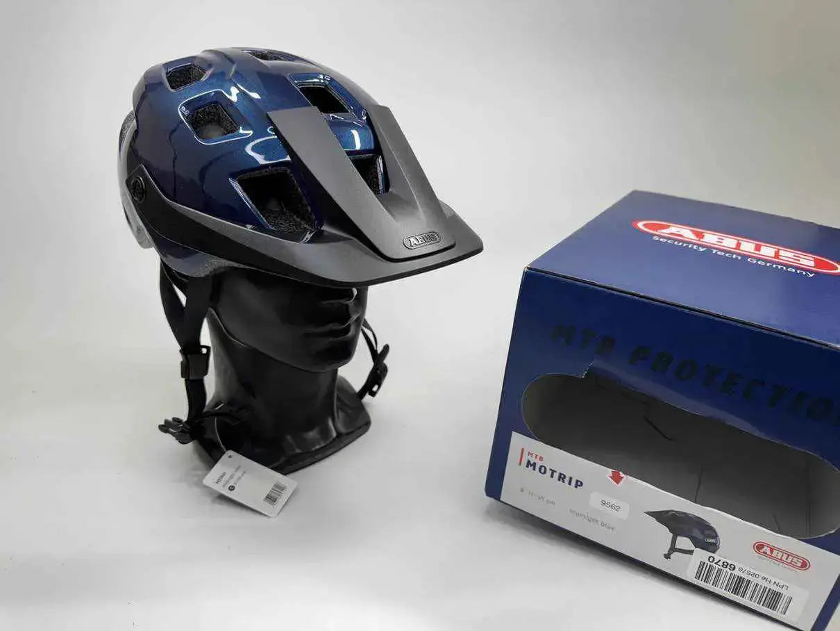ABUS MTB MoTrip Fahrradhelm - Größe 51-55cm #9562 
