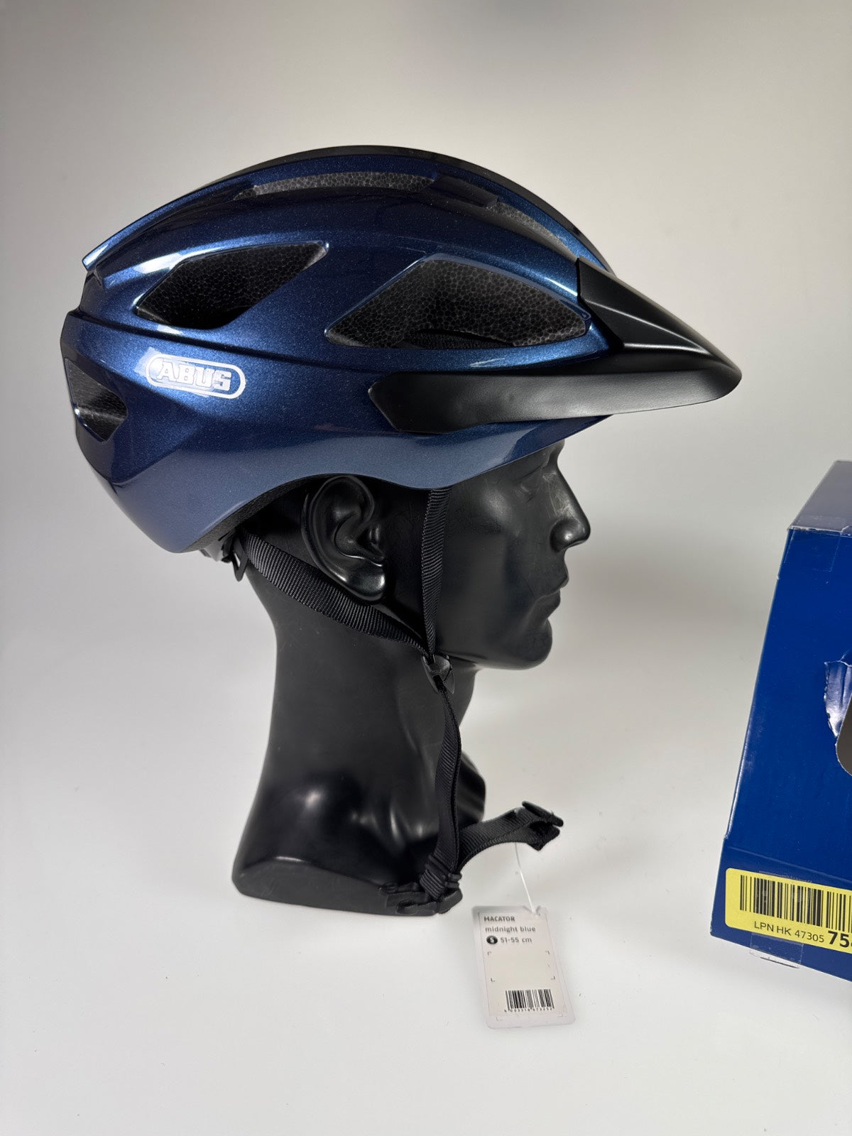 ABUS Macator Fahrradhelm - Größe 51-55cm #8581 