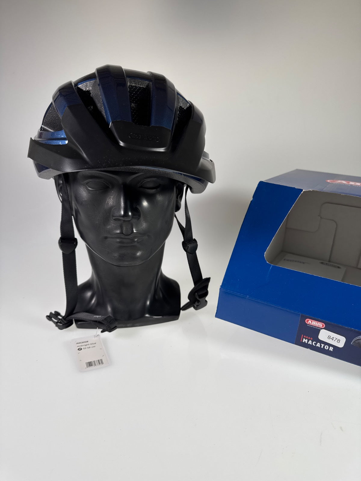 ABUS Macator Fahrradhelm - Größe 52-58cm #8478 