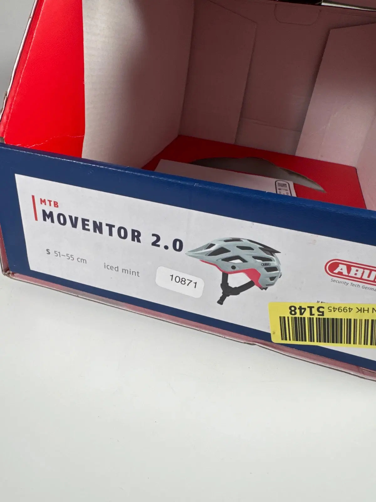 ABUS Moventor 2.0 Fahrradhelm - Größe 51-55cm #10871 
