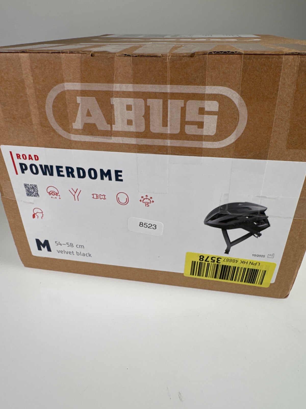 ABUS PowerDome Fahrradhelm - Größe 54-58cm #8523 