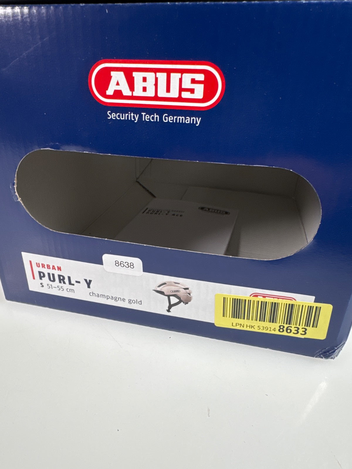 ABUS Purl-Y Fahrradhelm - Größe 51-55cm #8638 