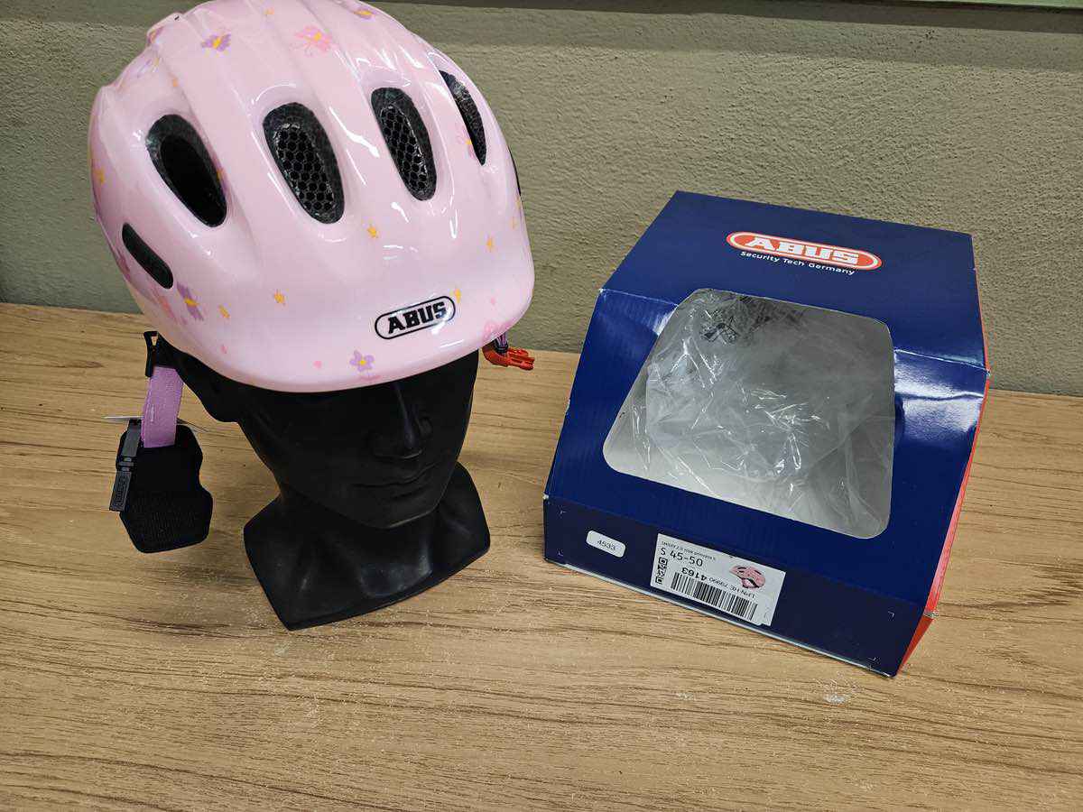 ABUS Smiley 2.0 Fahrradhelm - Größe 45-50cm #4533 - Black Forest Deals