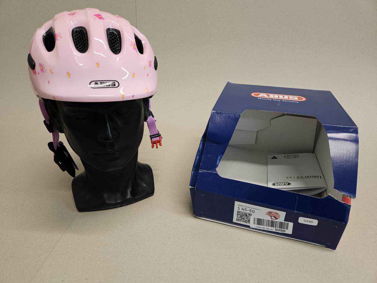 ABUS Smiley 2.0 Fahrradhelm - Größe 45-50cm #5346 ABUS