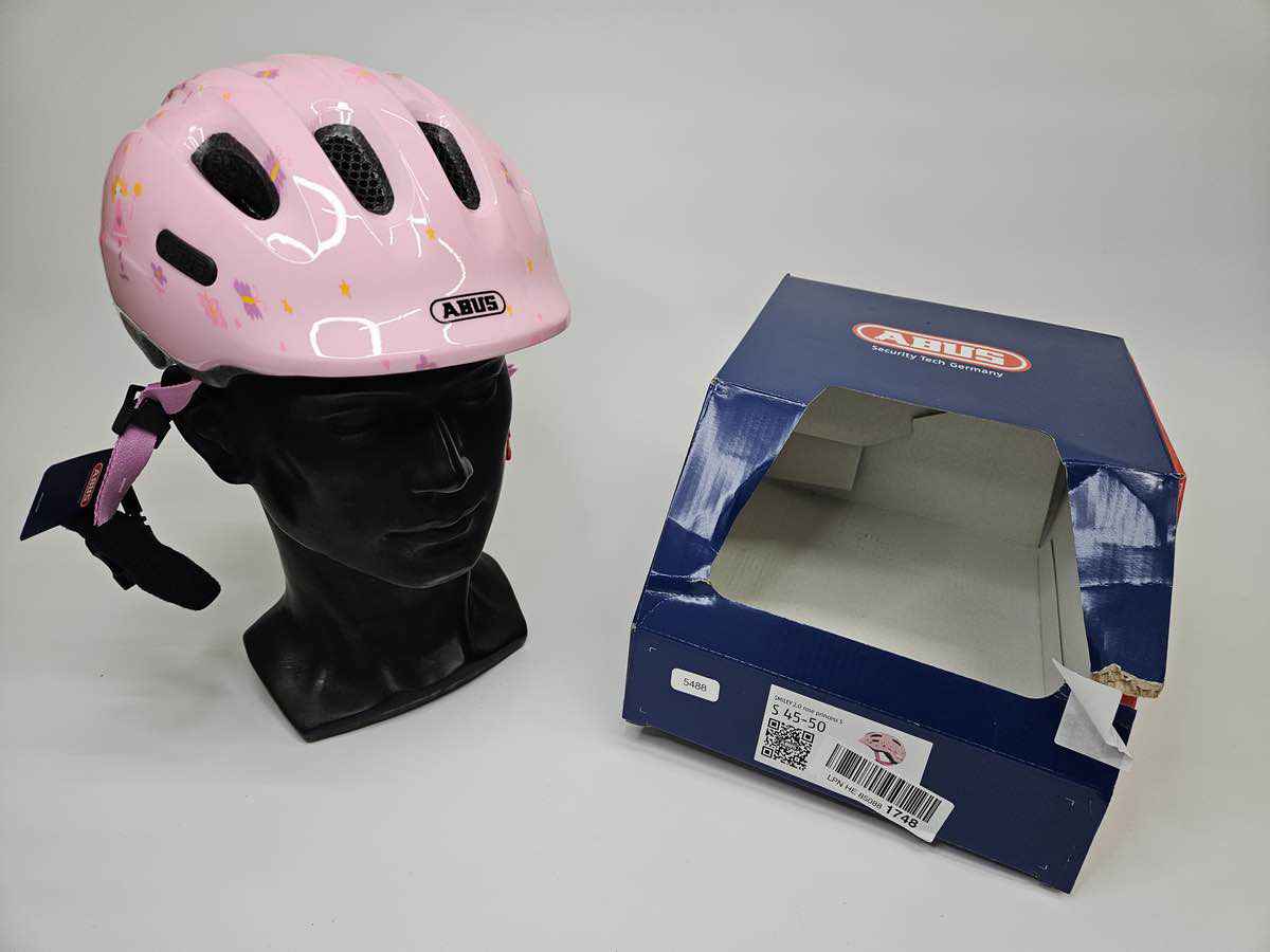 ABUS Smiley 2.0 Fahrradhelm - Größe 45-50cm #5488 abus