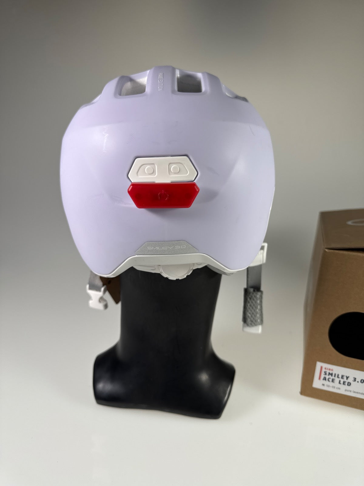 ABUS Smiley 3.0 Ace LED Fahrradhelm - Größe 50-55cm #8877 