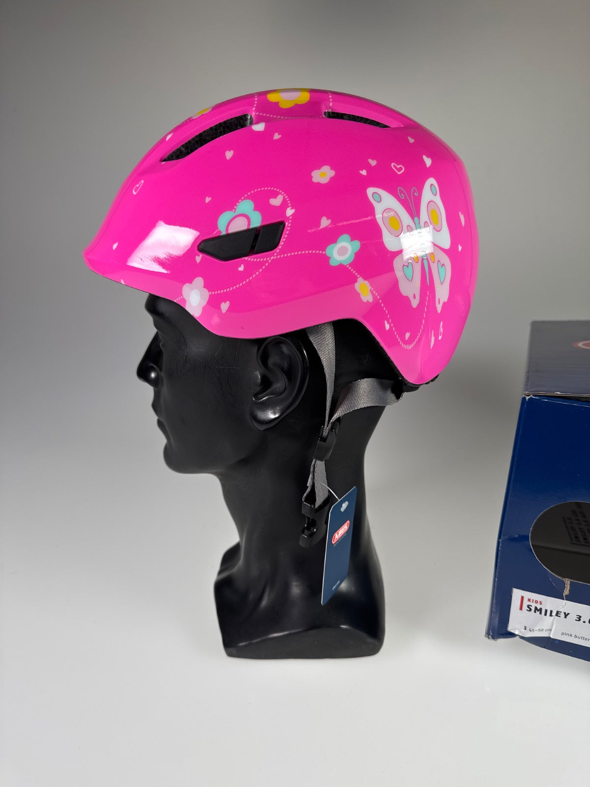 ABUS Smiley 3.0 Fahrradhelm - Größe 45-50cm #8475 