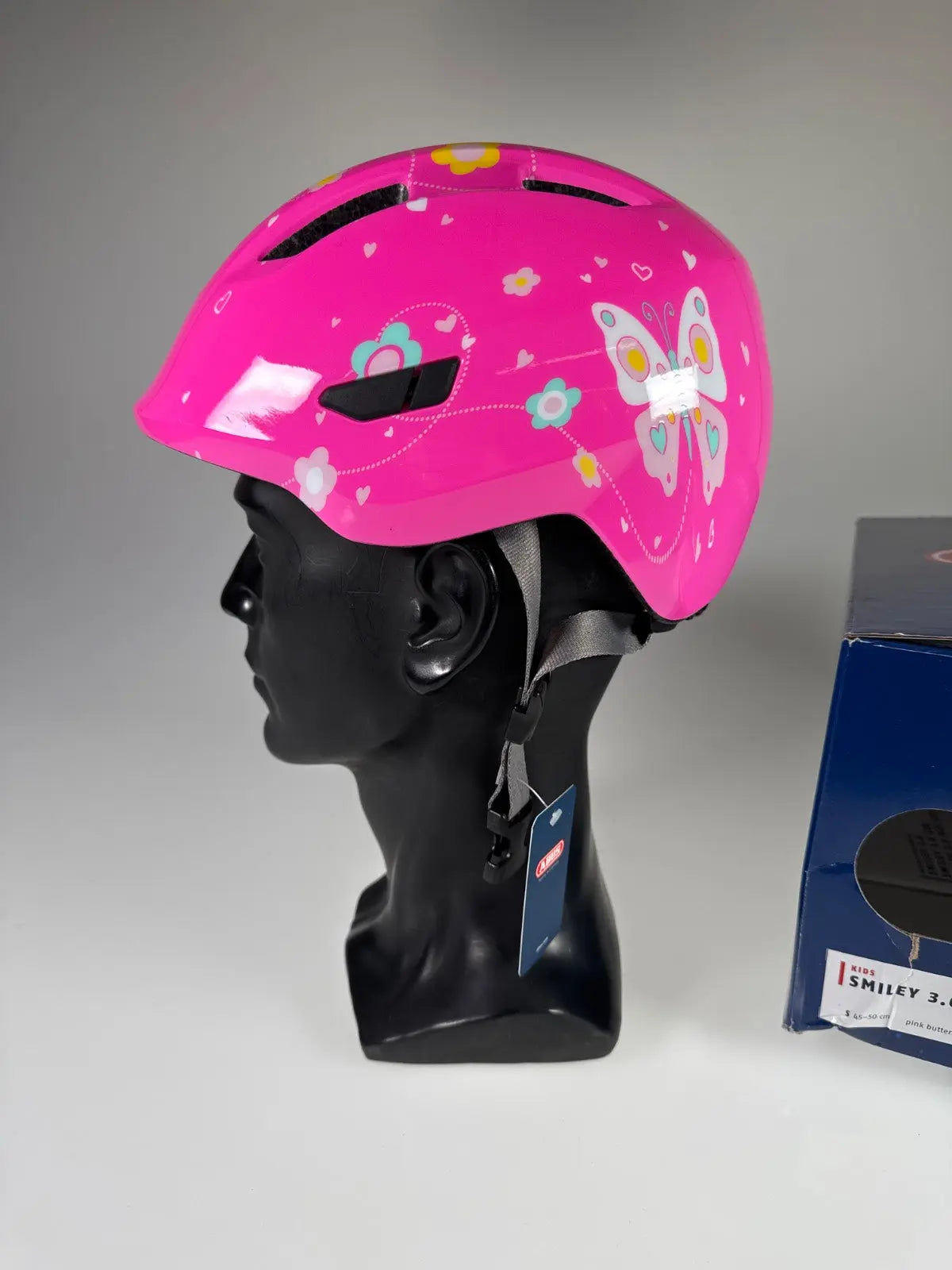 ABUS Smiley 3.0 Fahrradhelm - Größe 45-50cm #8475 