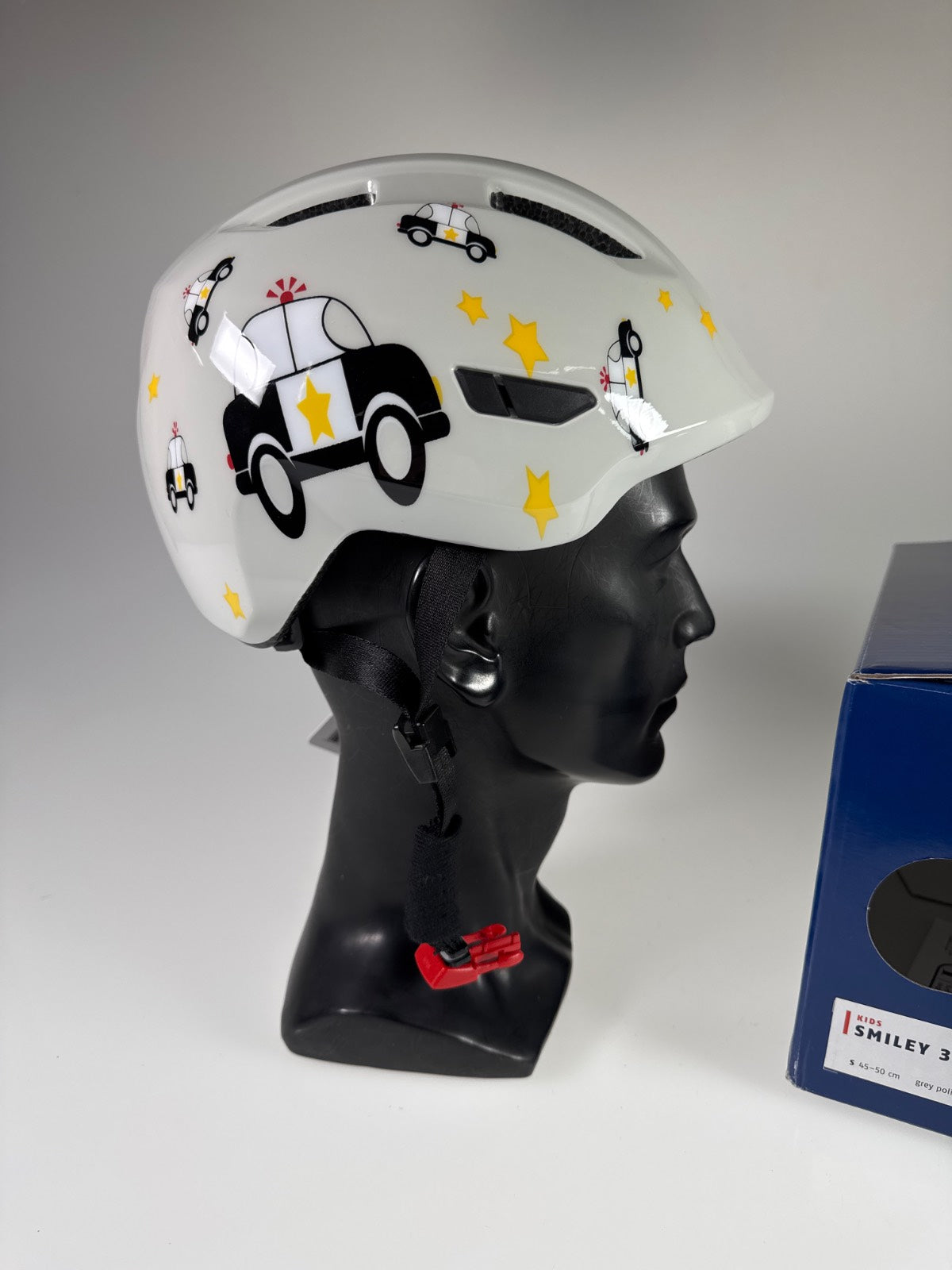 ABUS Smiley 3.0 Fahrradhelm - Größe 45-50cm #8525 