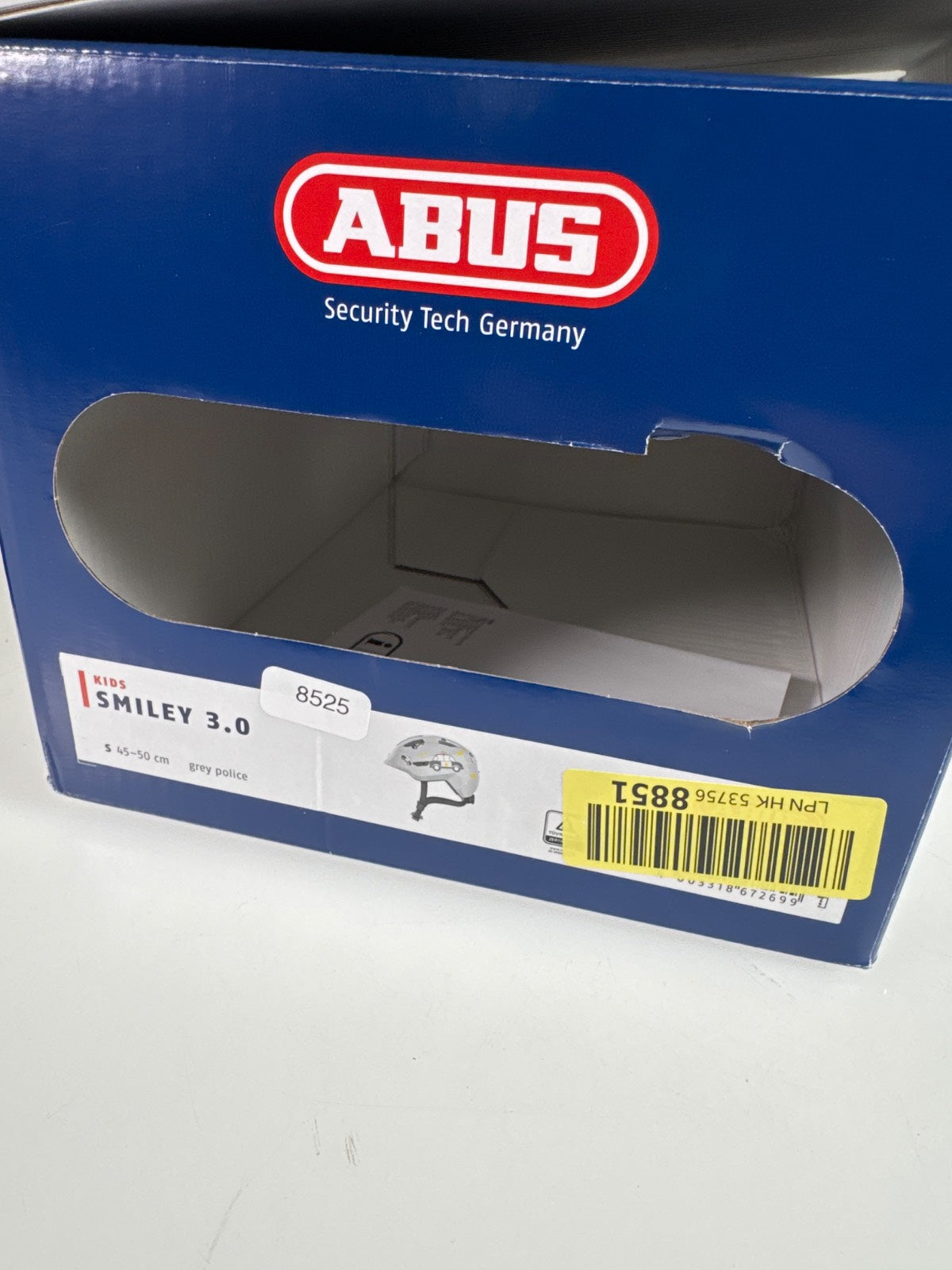 ABUS Smiley 3.0 Fahrradhelm - Größe 45-50cm #8525 