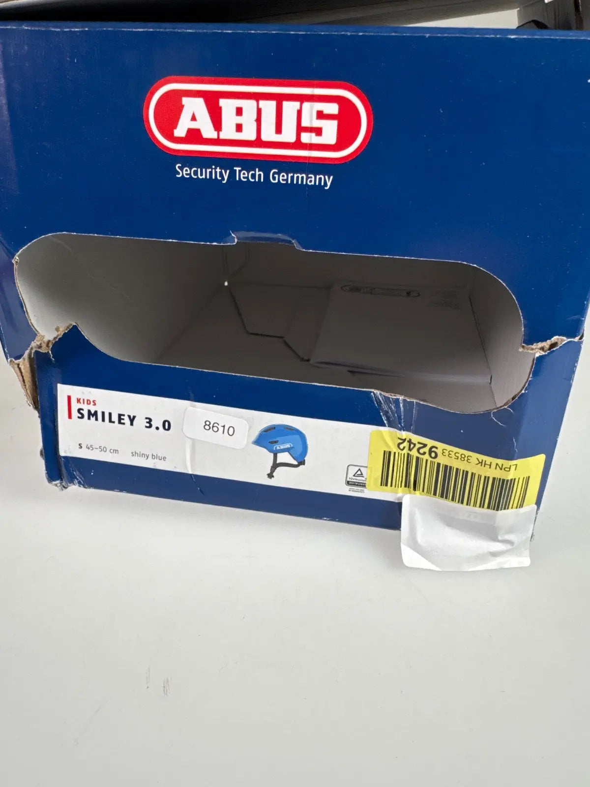 ABUS Smiley 3.0 Fahrradhelm - Größe 45-50cm #8610 