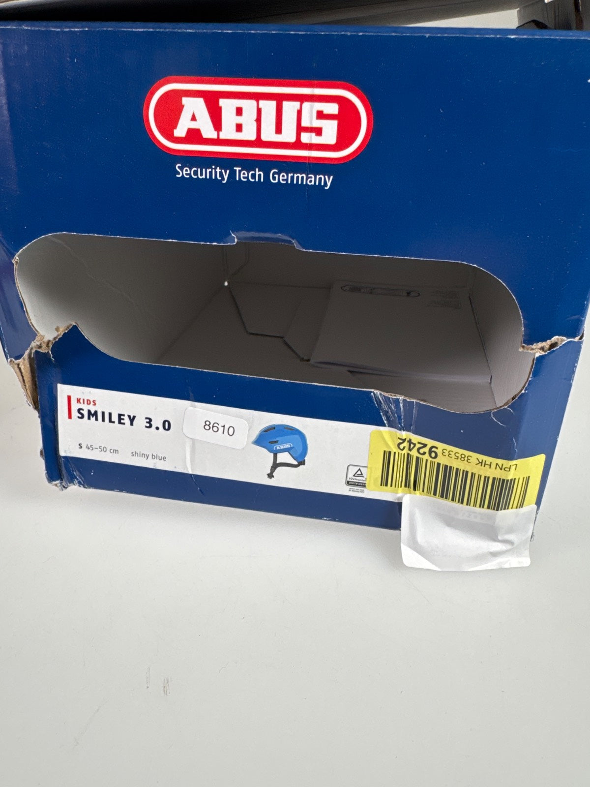 ABUS Smiley 3.0 Fahrradhelm - Größe 45-50cm #8610 