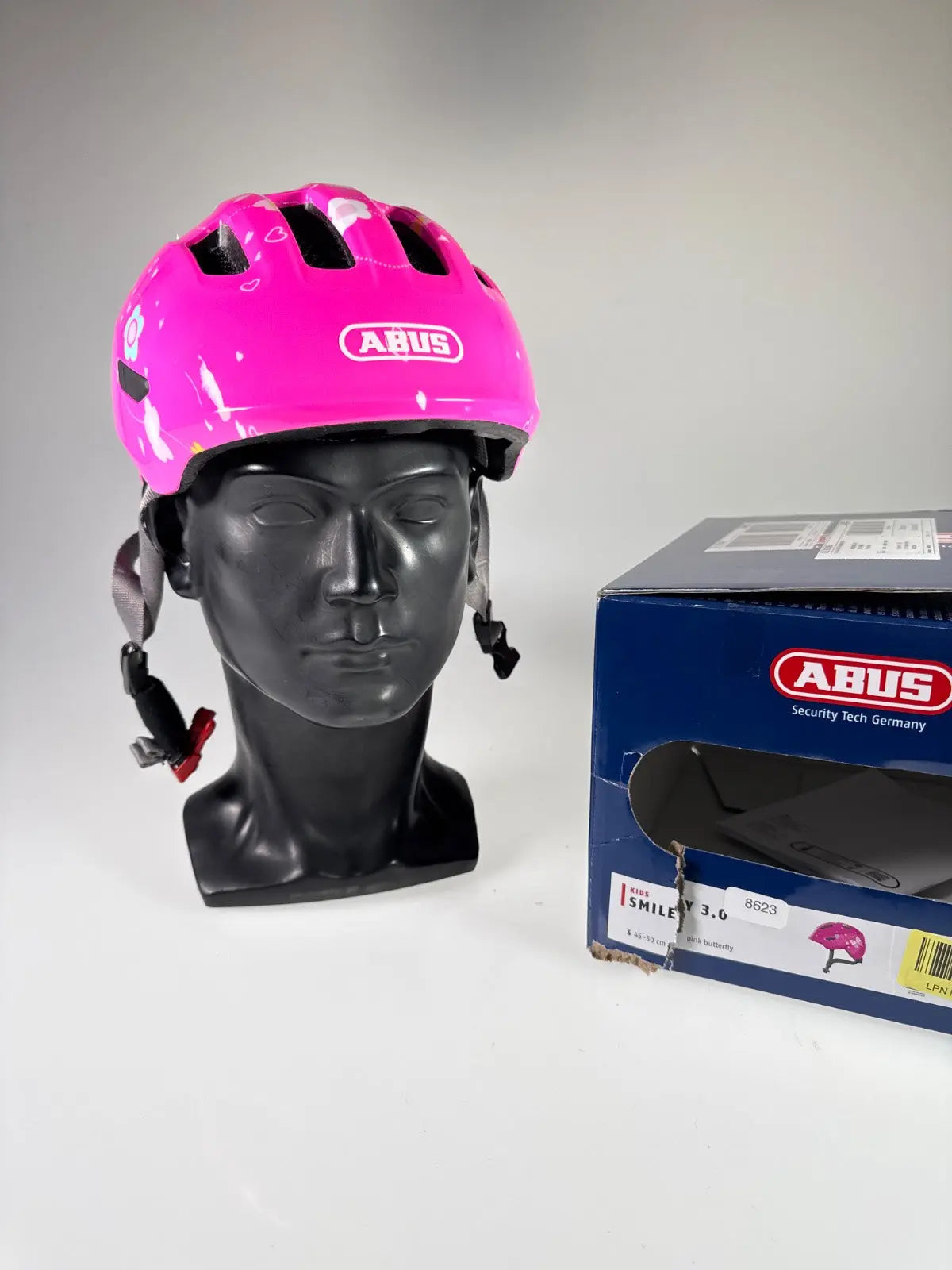 ABUS Smiley 3.0 Fahrradhelm - Größe 45-50cm #8623 