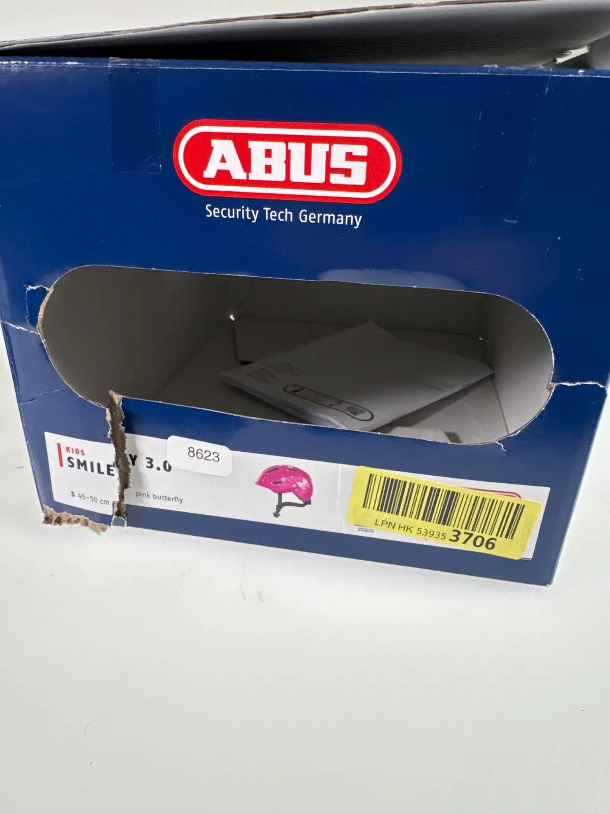 ABUS Smiley 3.0 Fahrradhelm - Größe 45-50cm #8623 