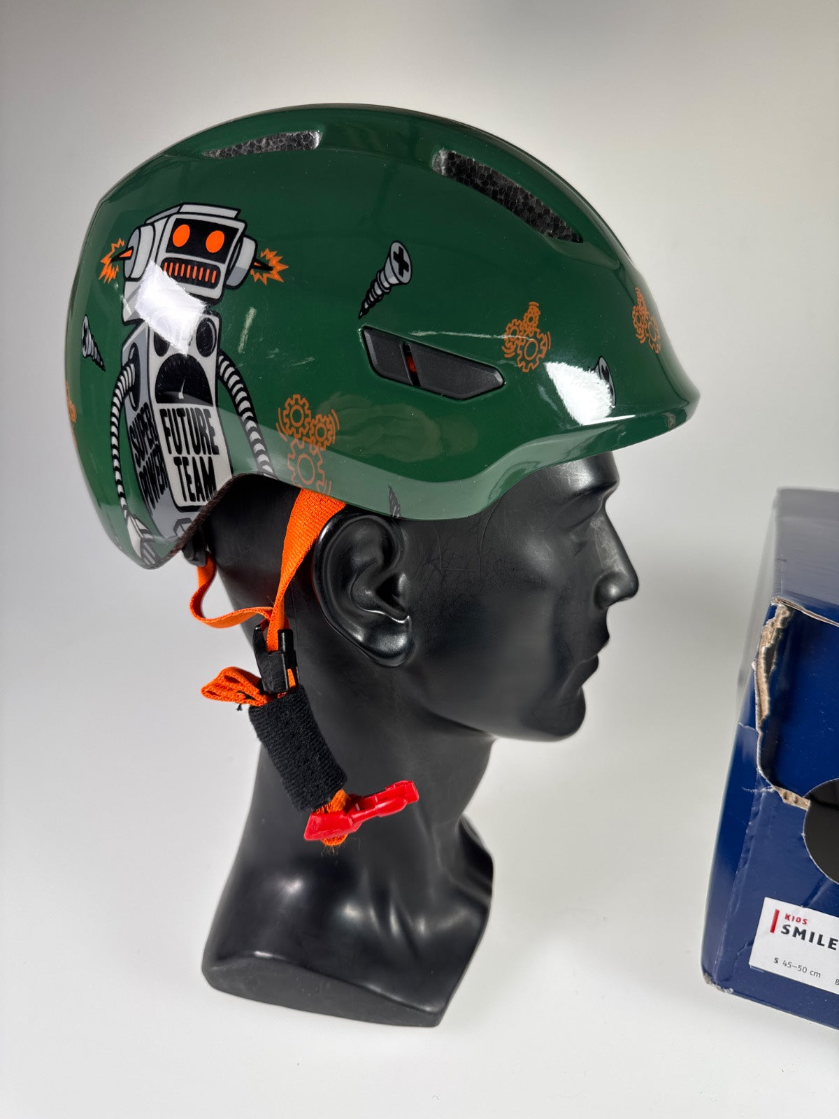 ABUS Smiley 3.0 Fahrradhelm - Größe 45-50cm #8843 