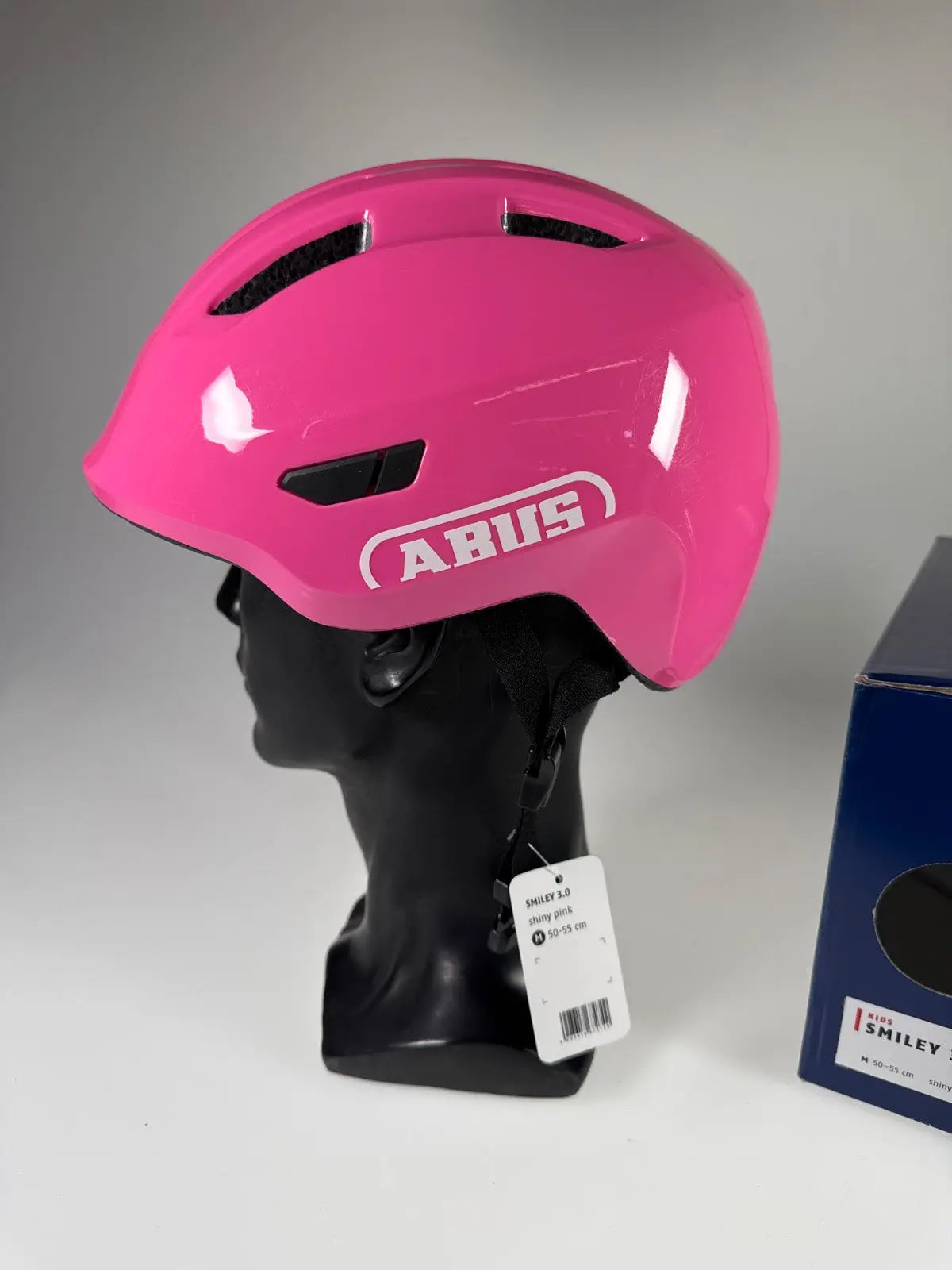 ABUS Smiley 3.0 Fahrradhelm - Größe 50-55cm #10814 