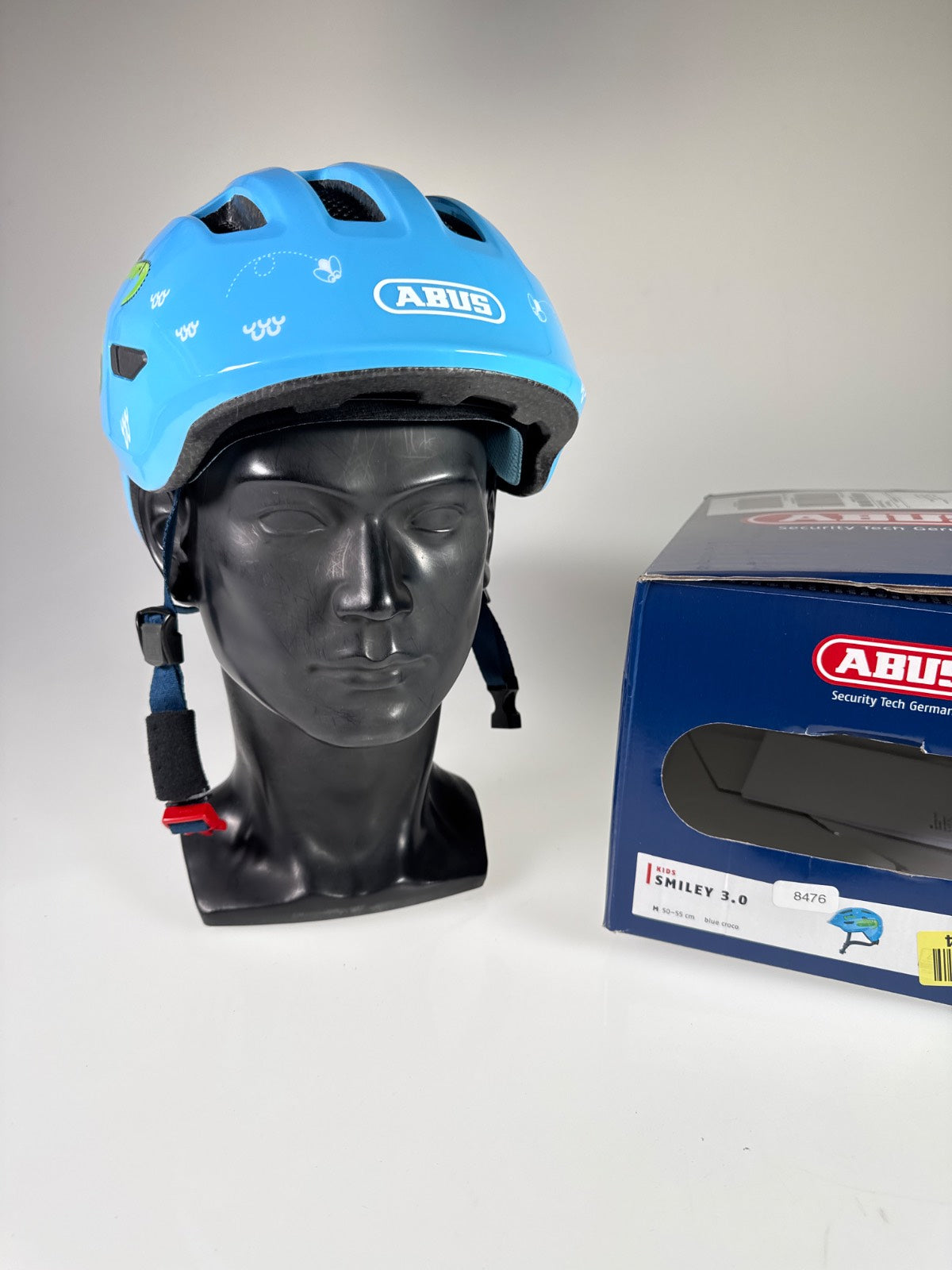 ABUS Smiley 3.0 Fahrradhelm - Größe 50-55cm #8476 