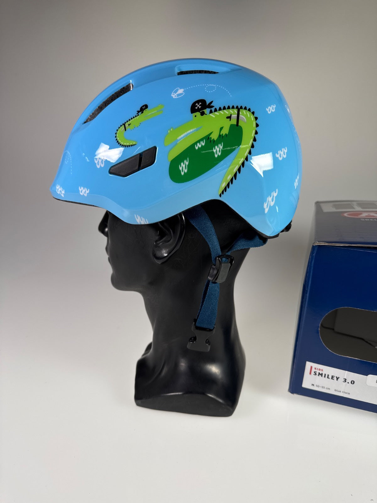 ABUS Smiley 3.0 Fahrradhelm - Größe 50-55cm #8476 
