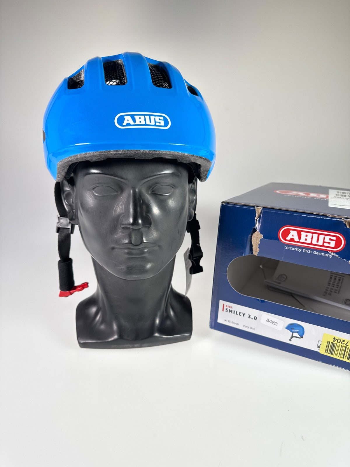 ABUS Smiley 3.0 Fahrradhelm - Größe 50-55cm #8482 