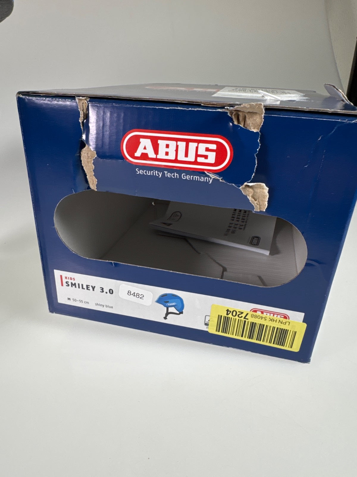 ABUS Smiley 3.0 Fahrradhelm - Größe 50-55cm #8482 