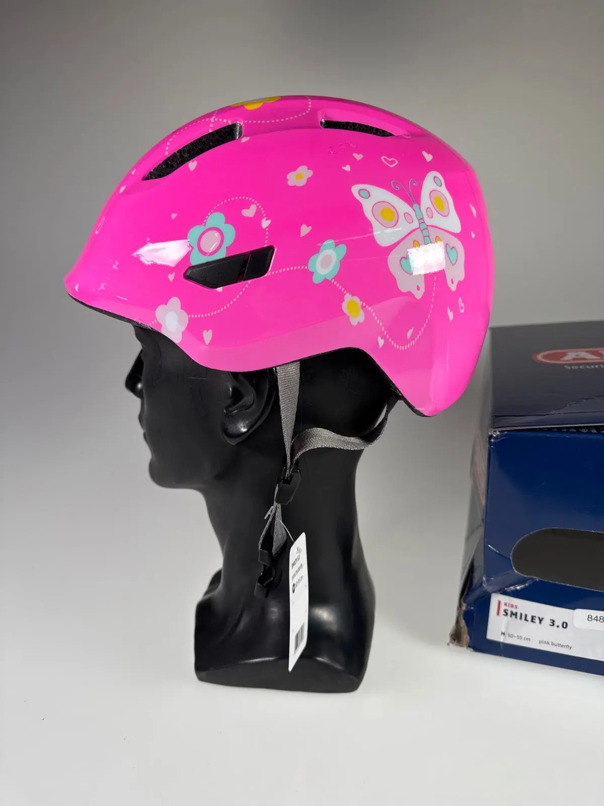 ABUS Smiley 3.0 Fahrradhelm - Größe 50-55cm #8483 