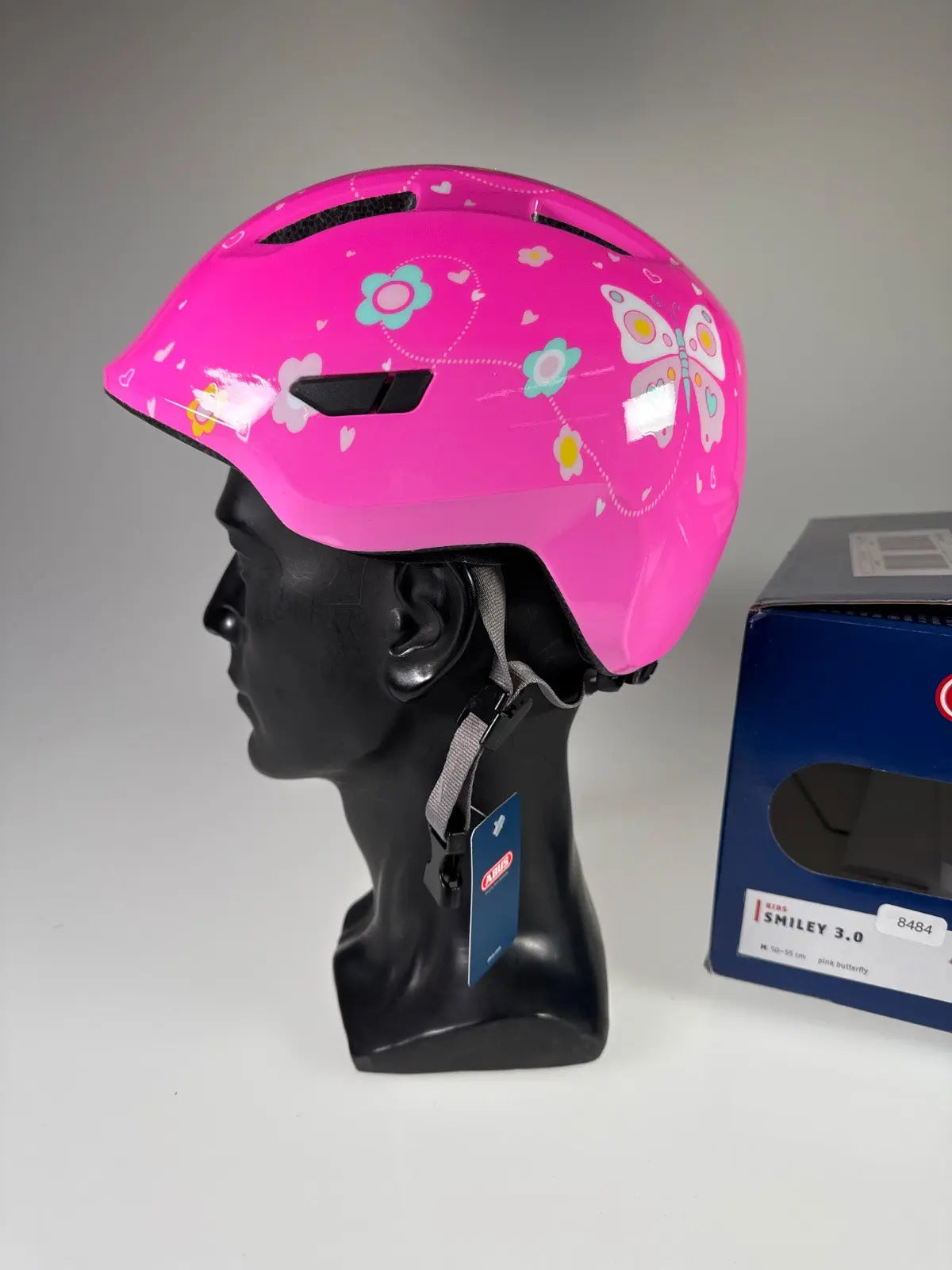 ABUS Smiley 3.0 Fahrradhelm - Größe 50-55cm #8484 