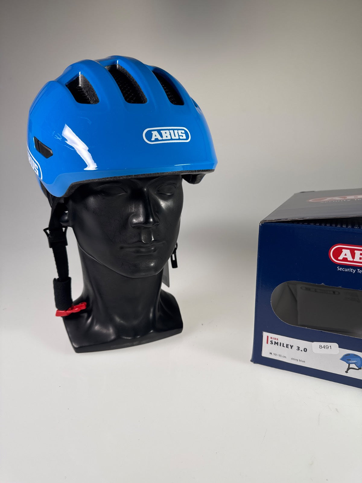 ABUS Smiley 3.0 Fahrradhelm - Größe 50-55cm #8491 
