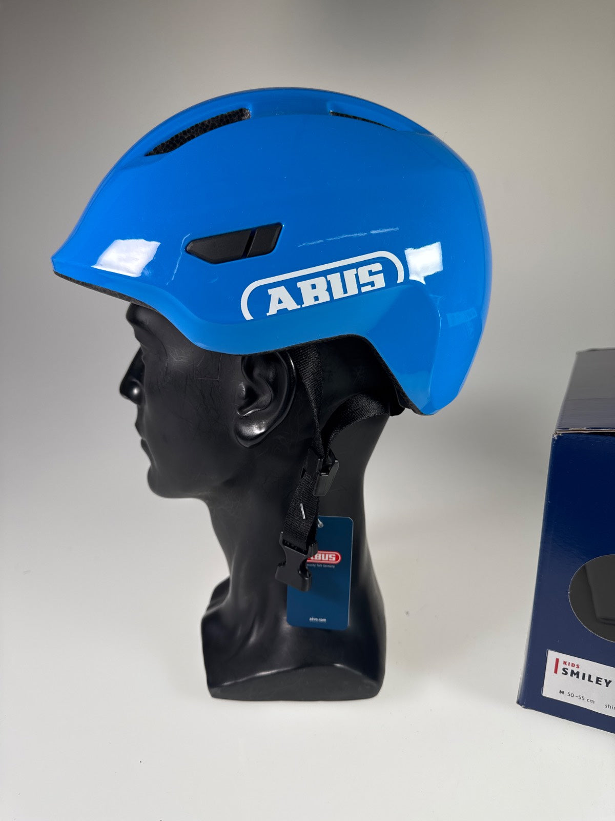 ABUS Smiley 3.0 Fahrradhelm - Größe 50-55cm #8491 