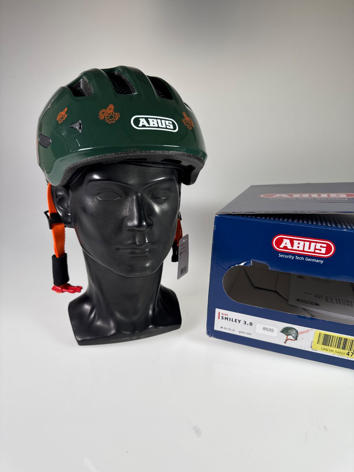 ABUS Smiley 3.0 Fahrradhelm - Größe 50-55cm #8535 