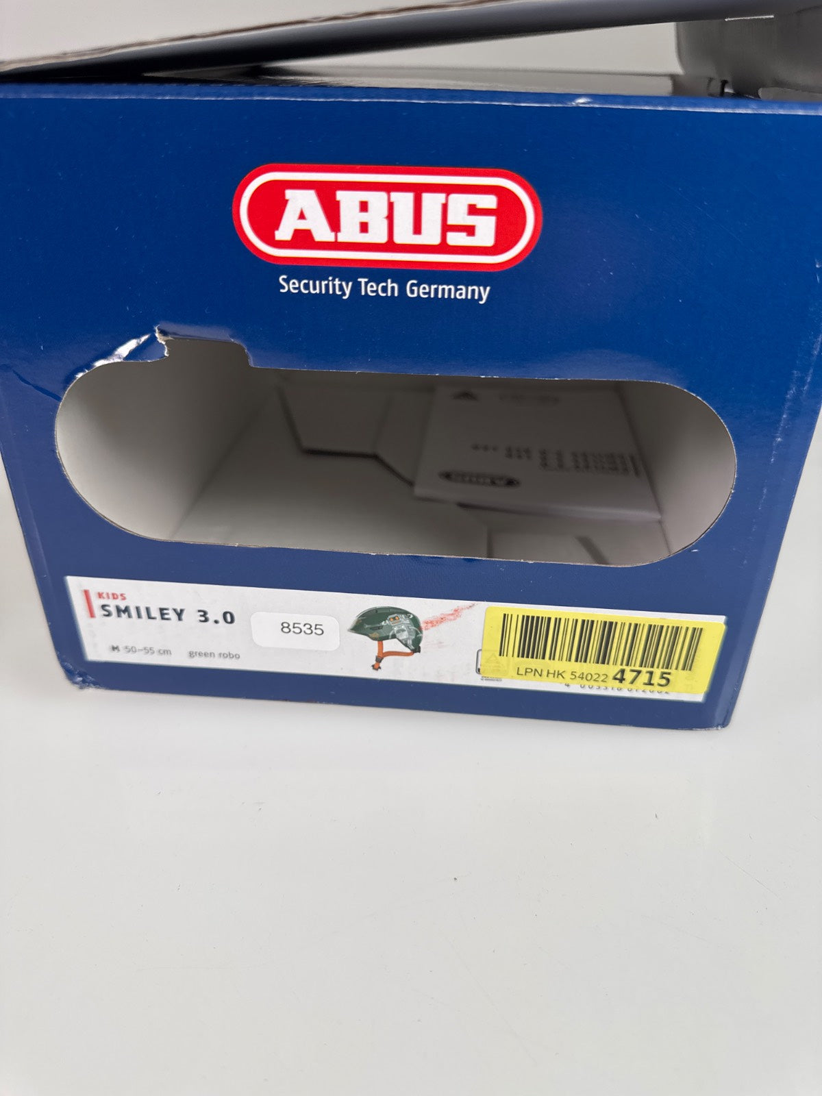 ABUS Smiley 3.0 Fahrradhelm - Größe 50-55cm #8535 