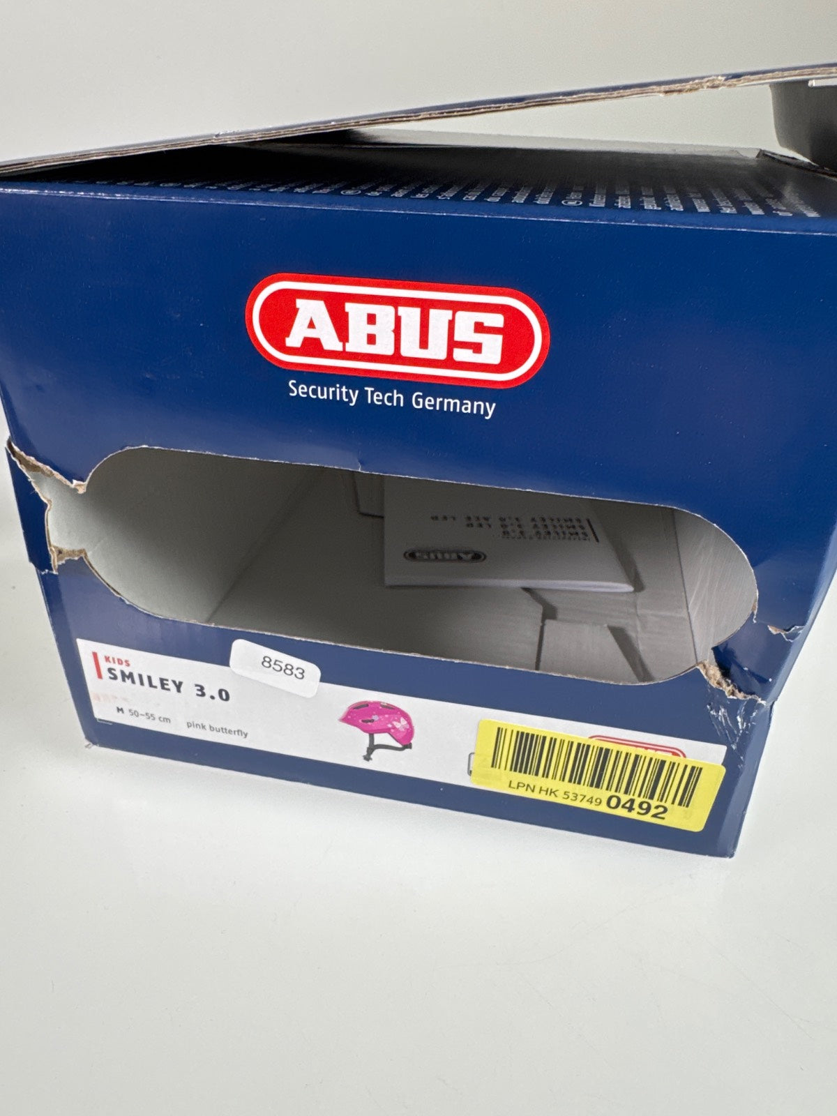 ABUS Smiley 3.0 Fahrradhelm - Größe 50-55cm #8583 