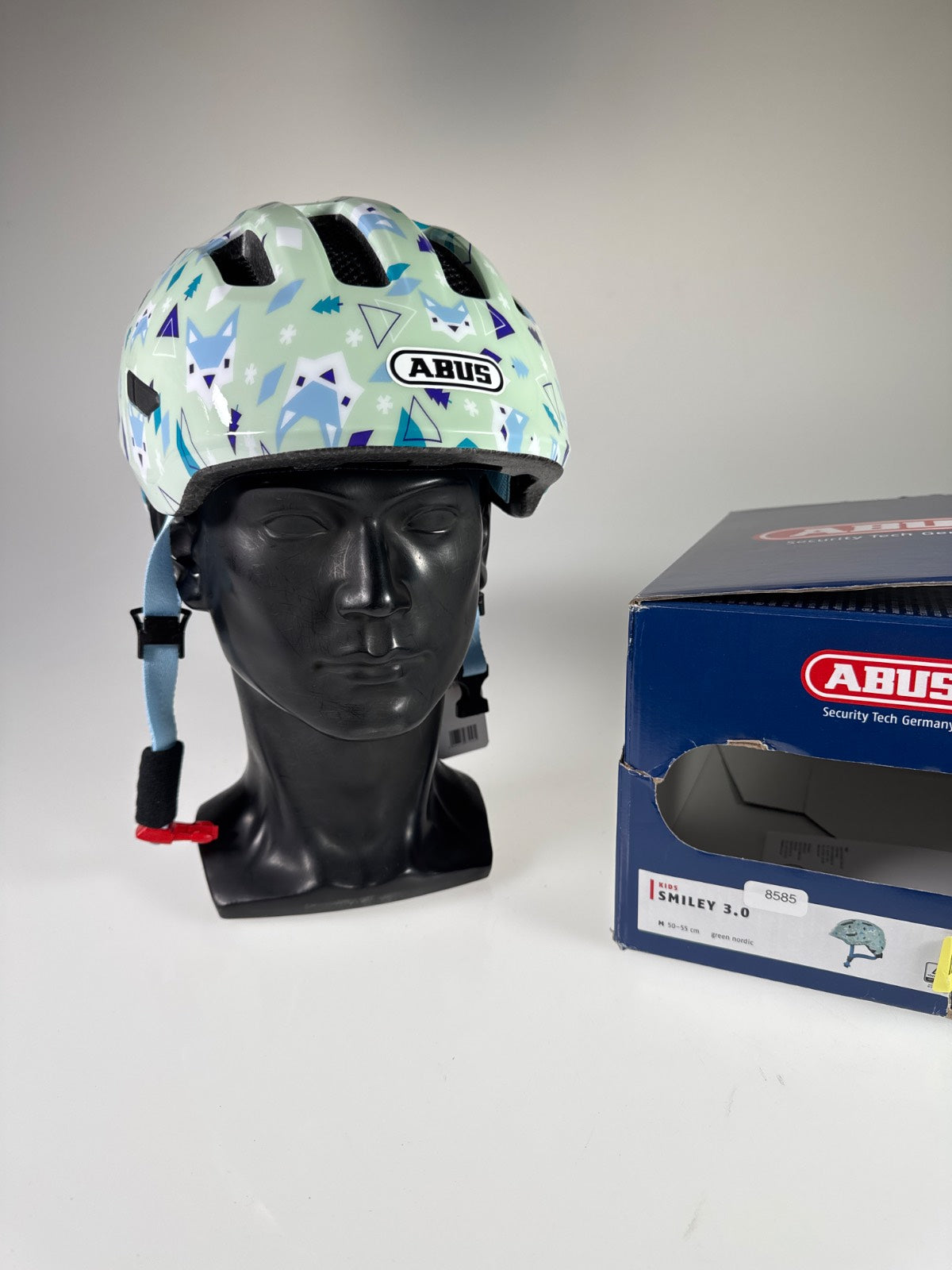 ABUS Smiley 3.0 Fahrradhelm - Größe 50-55cm #8585 